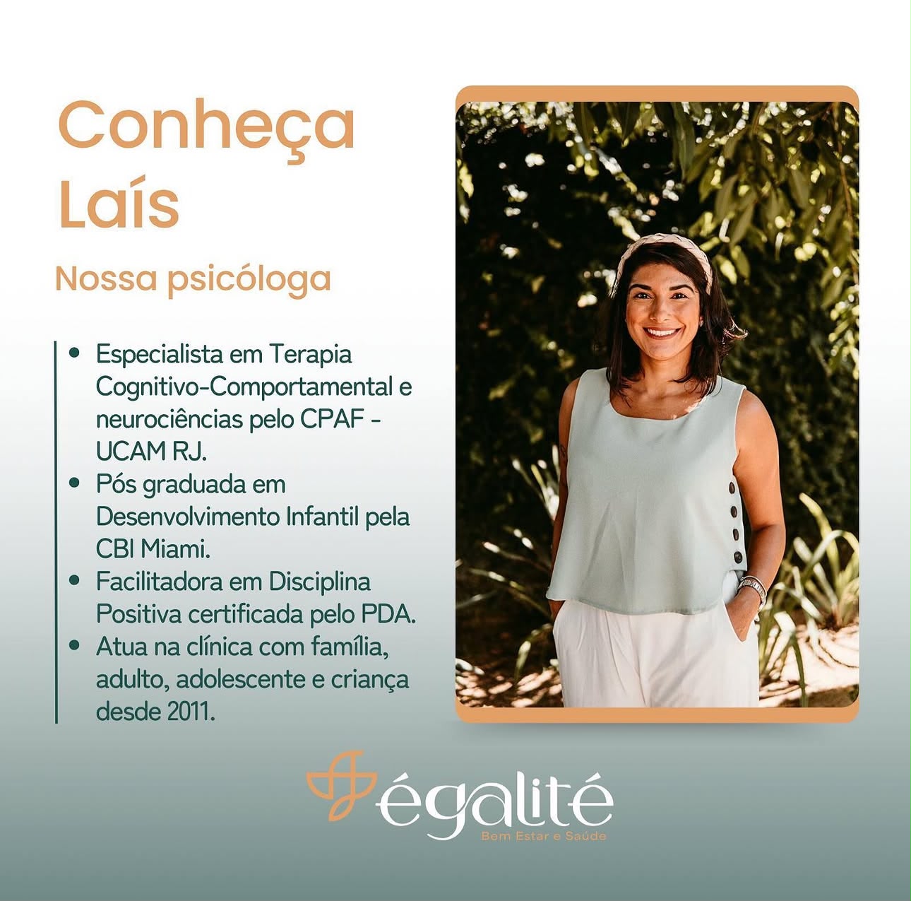 Conheça Laís Tavares — CRP 05/42055