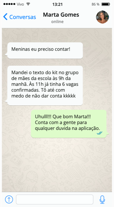 Depoimento Marta Gomes
